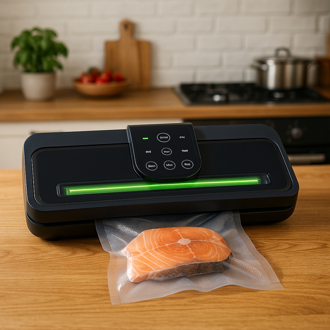 מכונת ואקום לאיטום מזון QH-17 Blue Water -להמחשה 1