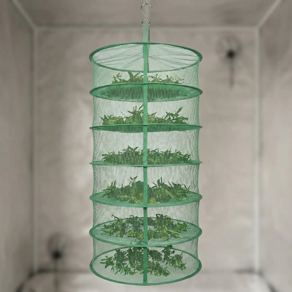 רשת ייבוש עגולה 90 סמ 6 קומות – Kings Tools - 1