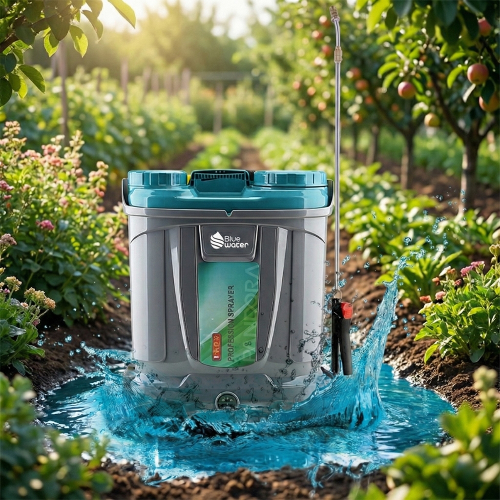 מרסס גב חשמלי נטען 16 ליטר BLUE WATER - 16