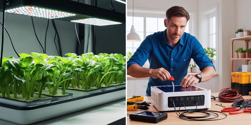 שילוב אנרגיה סולארית במערכות הידרופוניות 5 פתרון עשה זאת בעצמך מול מערכת מוכנה