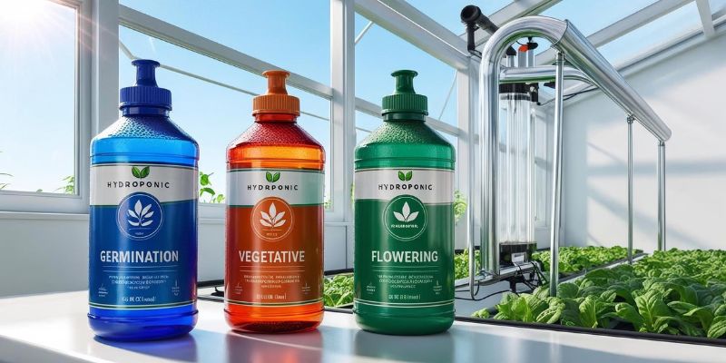 שיפור קצב צמיחת צמחים הידרופוניים 3 בחירת תמיסת הזנה מותאמת אישית