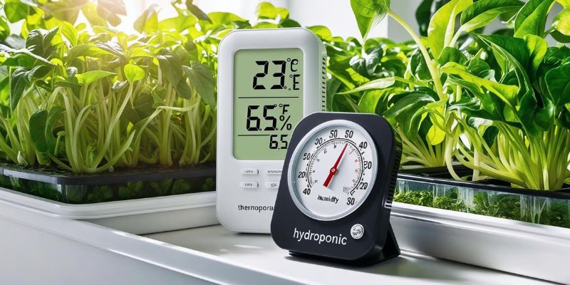שיפור קצב צמיחת צמחים הידרופוניים 4 אופטימיזציה של טמפרטורה ולחות