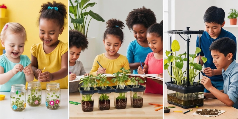 הידרופוניקה לילדים – דרכים לגידול מרתק - 10 - התאמה לגילאים שונים