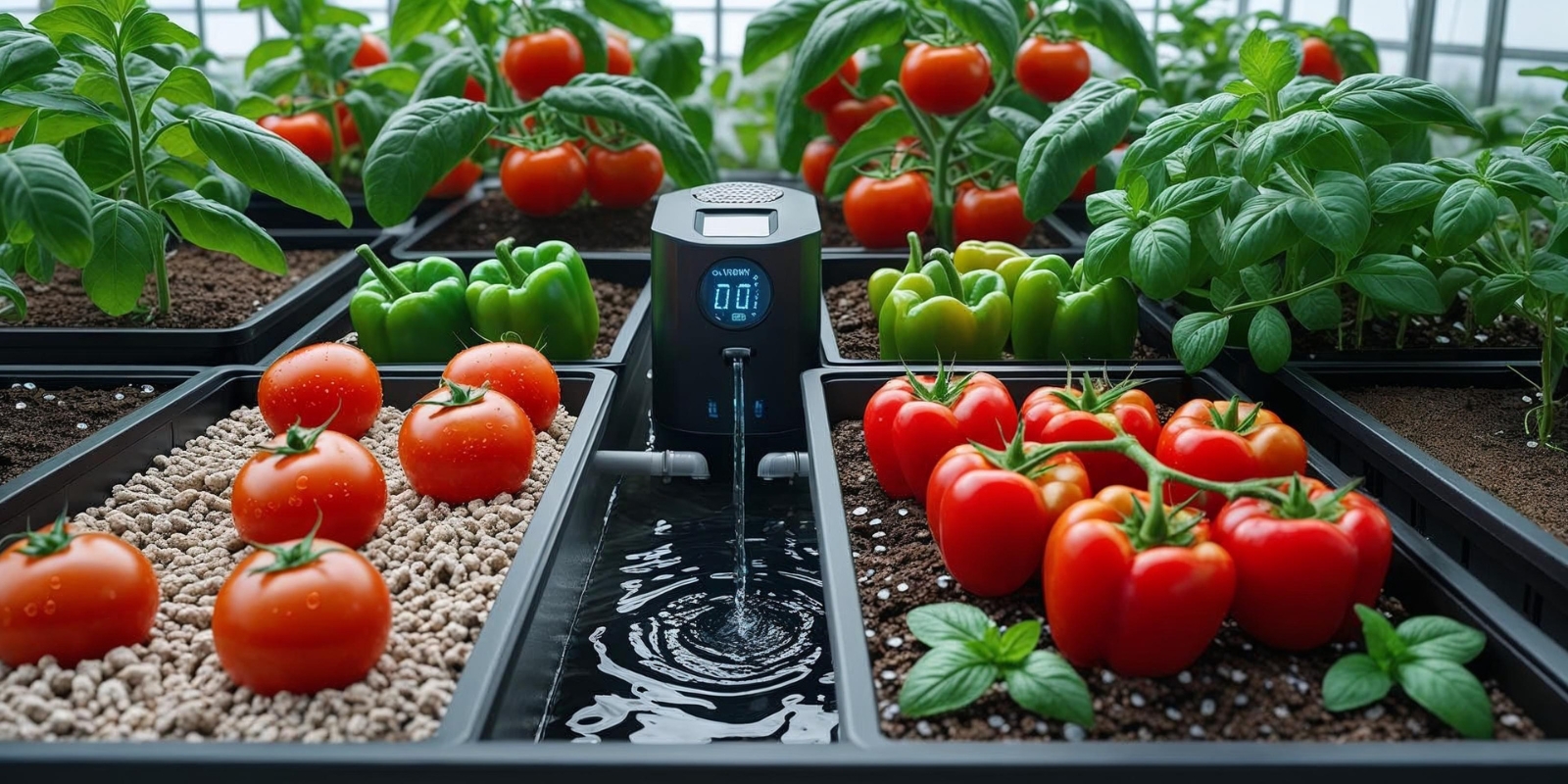 איזו שיטה הידרופונית הכי טובה - 3 - Ebb & Flow