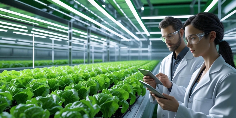 הידרופוניקה - הפתרון למשבר המזון העולמי - 3 - מערכת הידרופונית מתקדמת