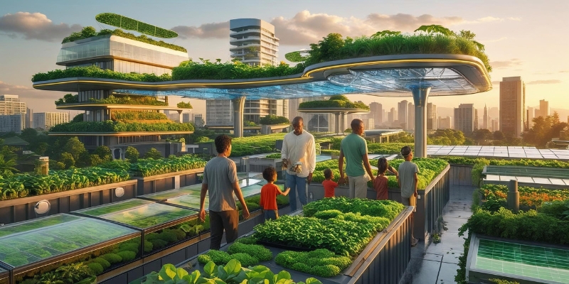 הידרופוניקה - הפתרון למשבר המזון העולמי - 6 - עיר מקיימת עם חקלאות