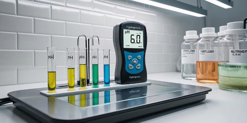 ירקות עליים או שורש מה עדיף לגדל בהידרופוניקה - 5 - בקרת pH ותזונה