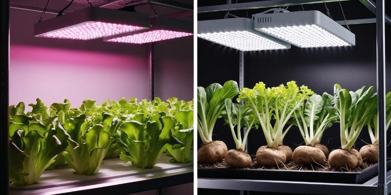 ירקות עליים או שורש מה עדיף לגדל בהידרופוניקה - 6 - מערכת תאורה