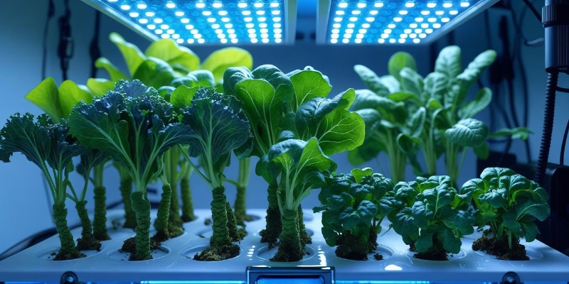 איך צבע תאורת הגידול משפיע על התפתחות הצמחים - 3 - אור כחול על צמחים