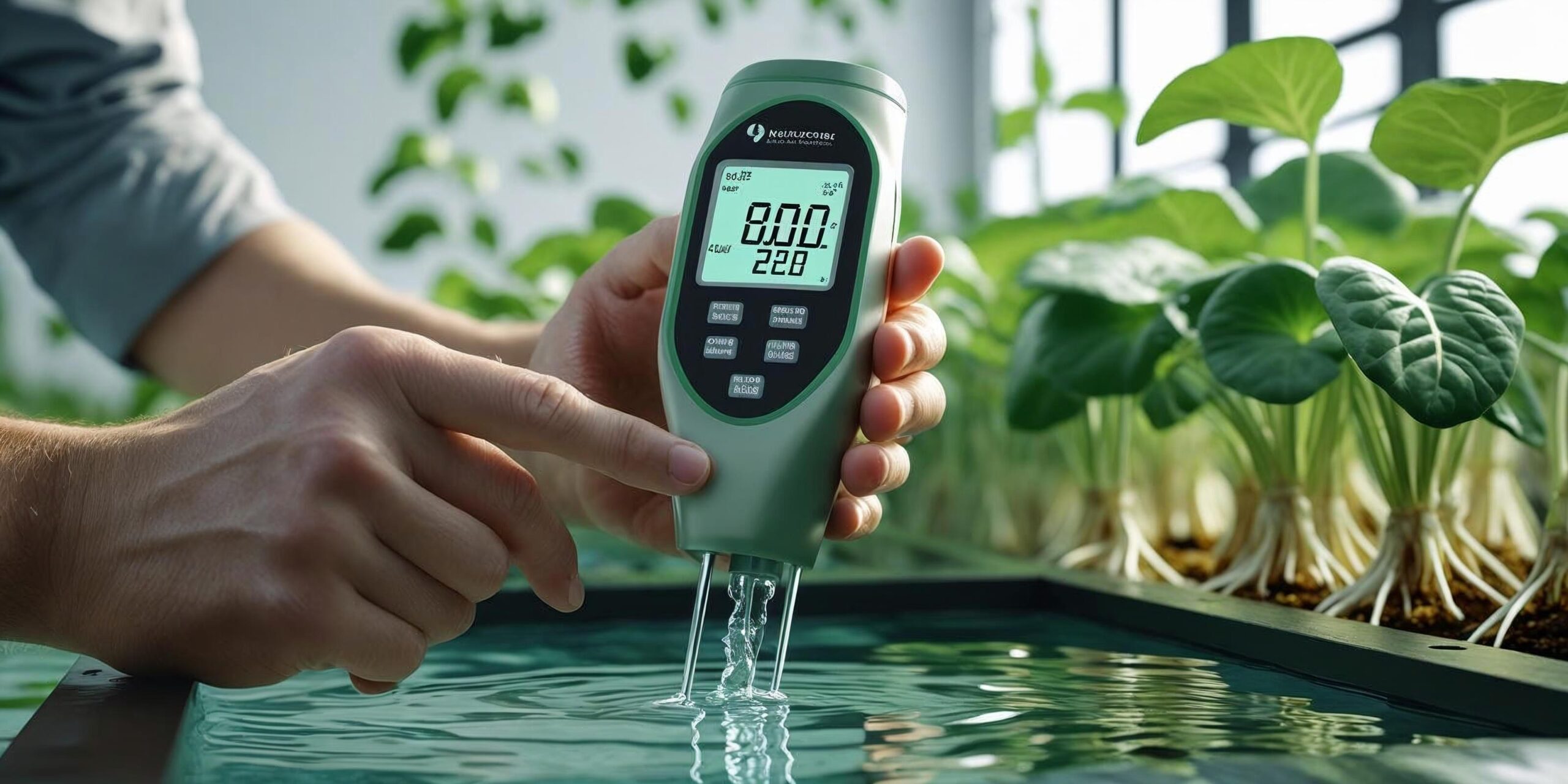 מיחזור מים נכון בהידרופוניקה - 4 - בדיקת איכות מים יומית