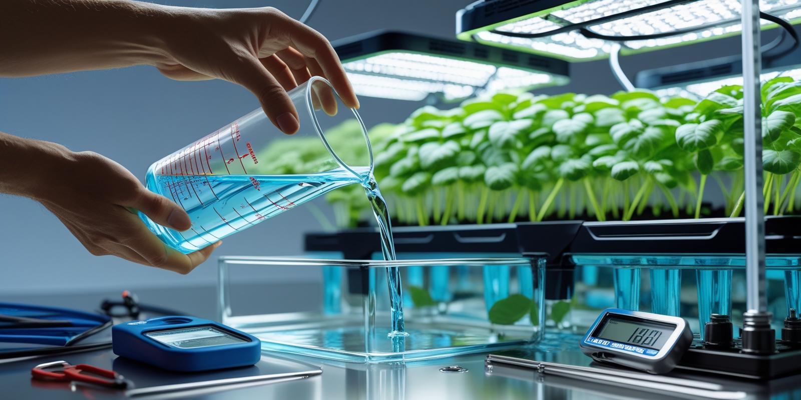 7 שיטות מוכחות למניעת ריקבון שורשים בהידרופוניקה - 4 - החלפת תמיסה