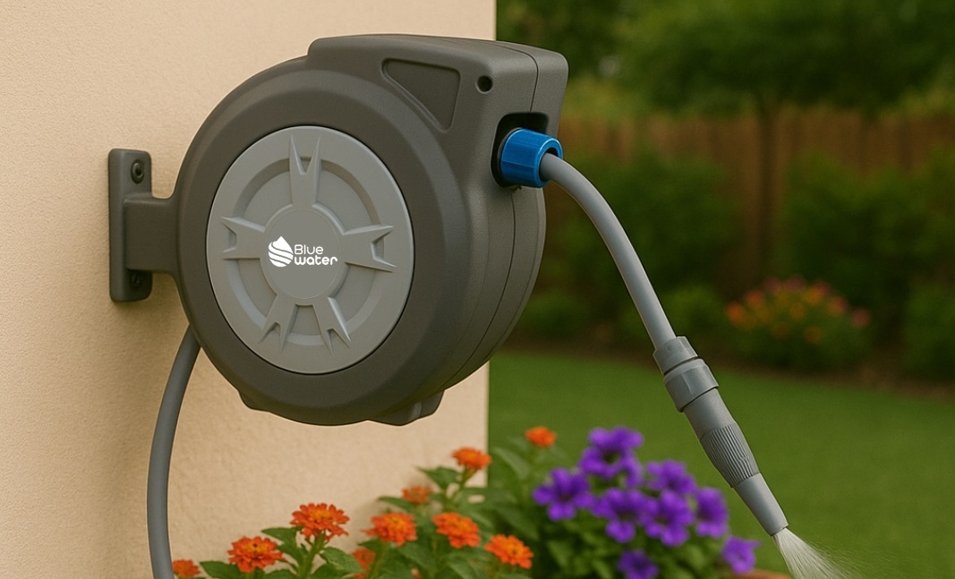 תחזוקה במערכת השקיה המפתח לגינה פורחת - 3 - ציוד השקיה איכותי וגלגלת אוטומטית