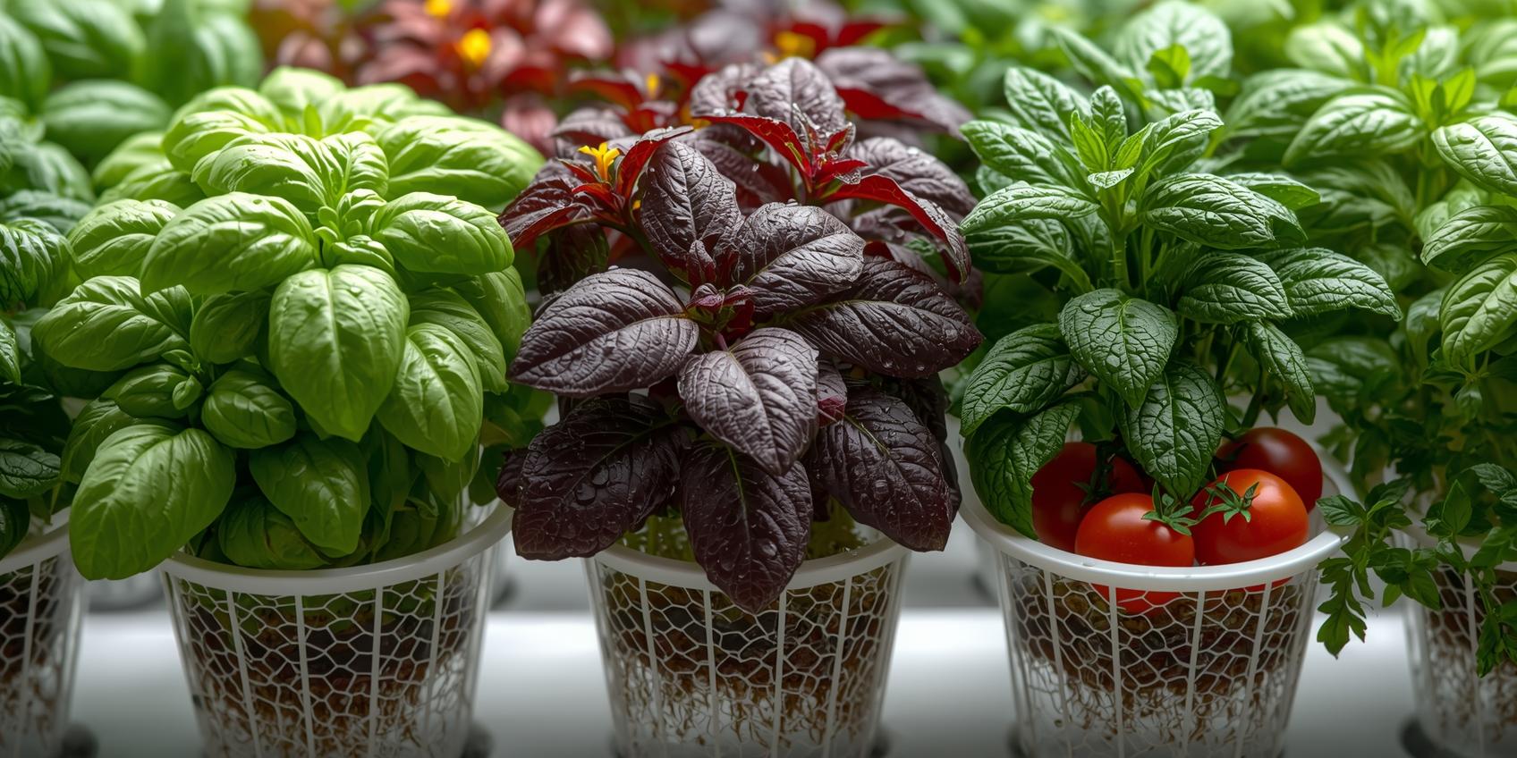 7 דברים חיוניים לבדוק לפני רכישת מערכת הידרופונית ברשת - 2 - מגוון צמחים במערכת הידרופונית