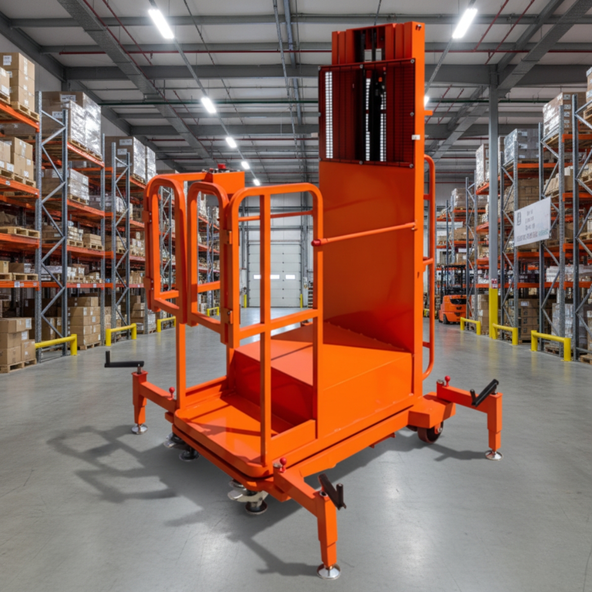 מלקטת BWLIFT מעלון 4.5 מטר 2000 קג ברקע