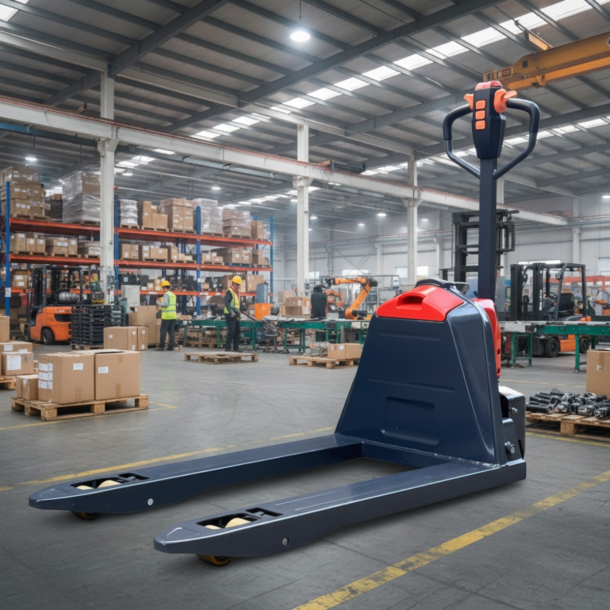 עגלת משטחים CBA15-30 - 1500 KG BWLIFT ברקע