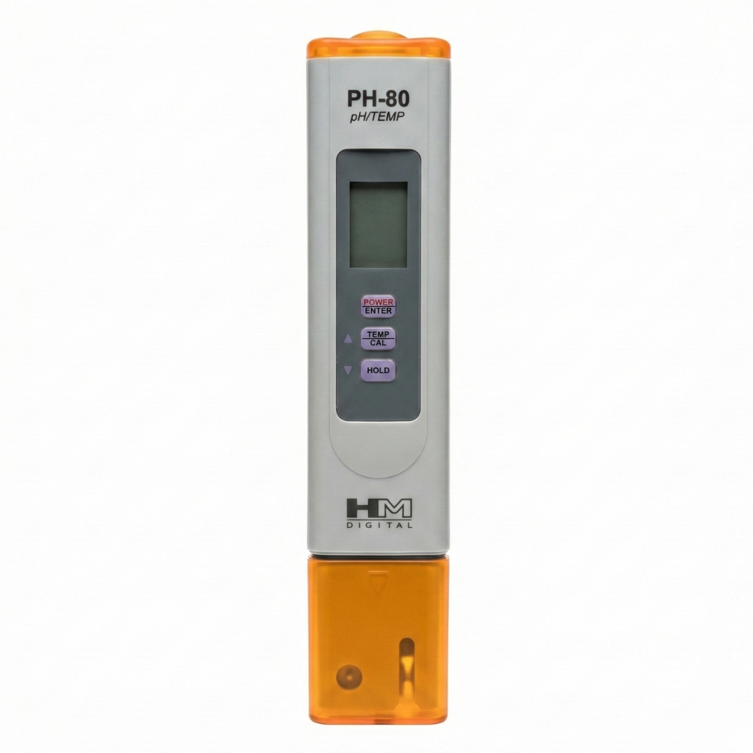 מד pH דיגיטלי PH-80 עם מדידת טמפרטורה - 1