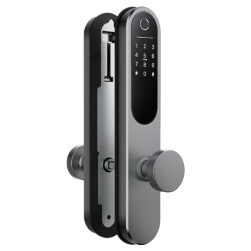 מערכת נעילה חכמה לדלת – צבע כסוף Safety Lock