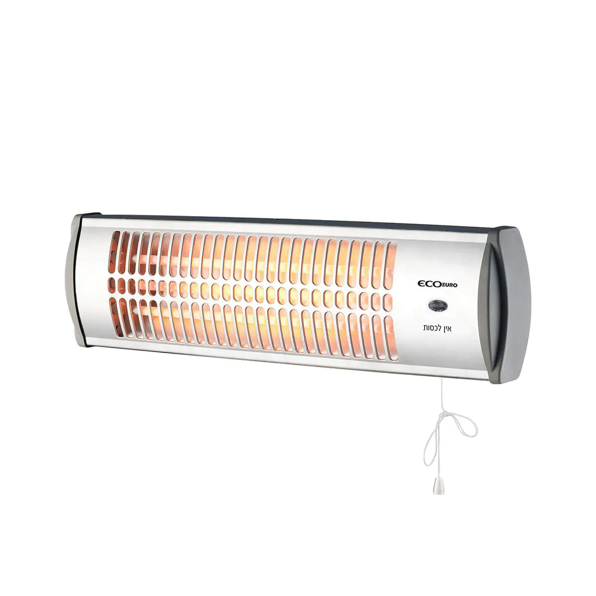 תנור קיר לאמבט 3 דרגות חום 1500W