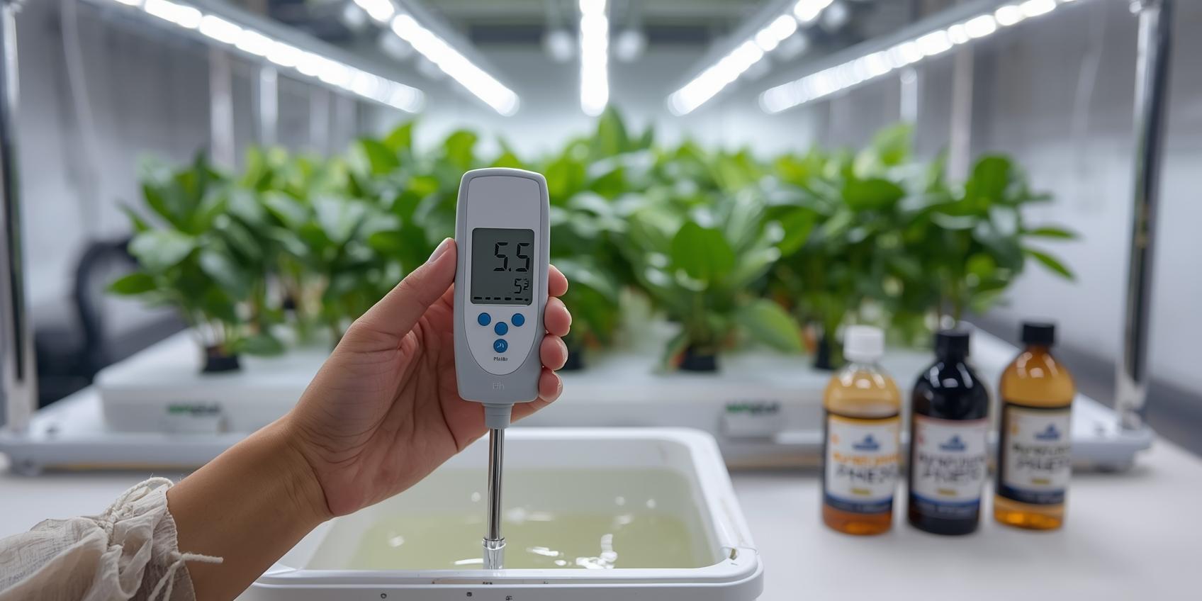 6 צמחים טרופיים לגידול הידרופוני שפורחים כל השנה - 4 - בדיקת תמיסה והזנה