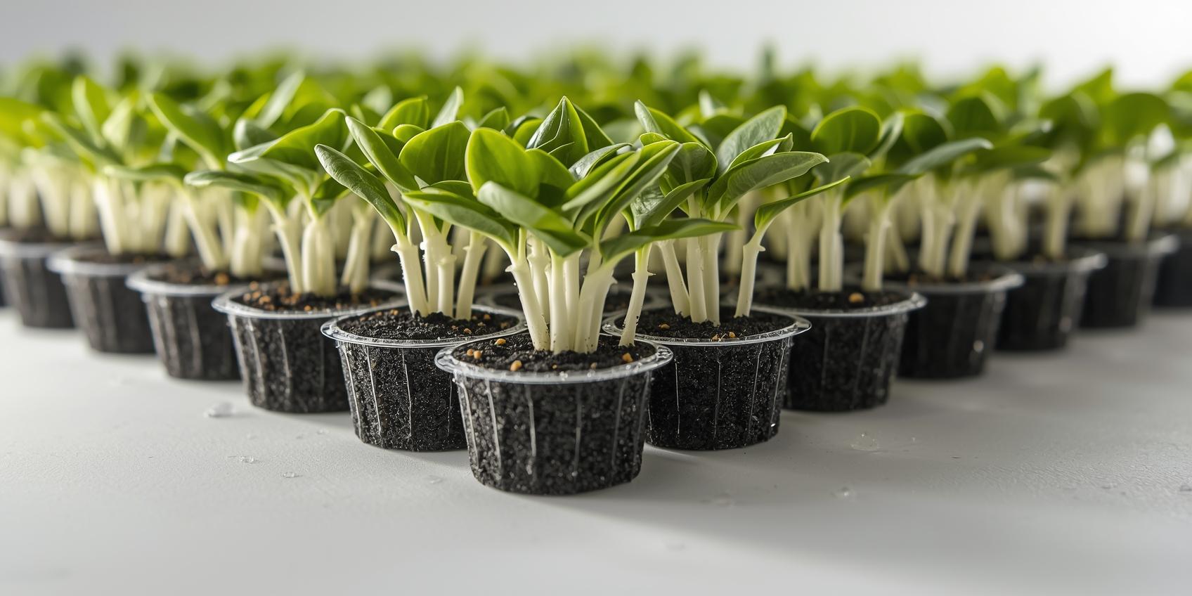 6 שלבים לסבב שתילה מושלם במערכת הידרופונית - 3 - שתילים מוכנים להשתלה