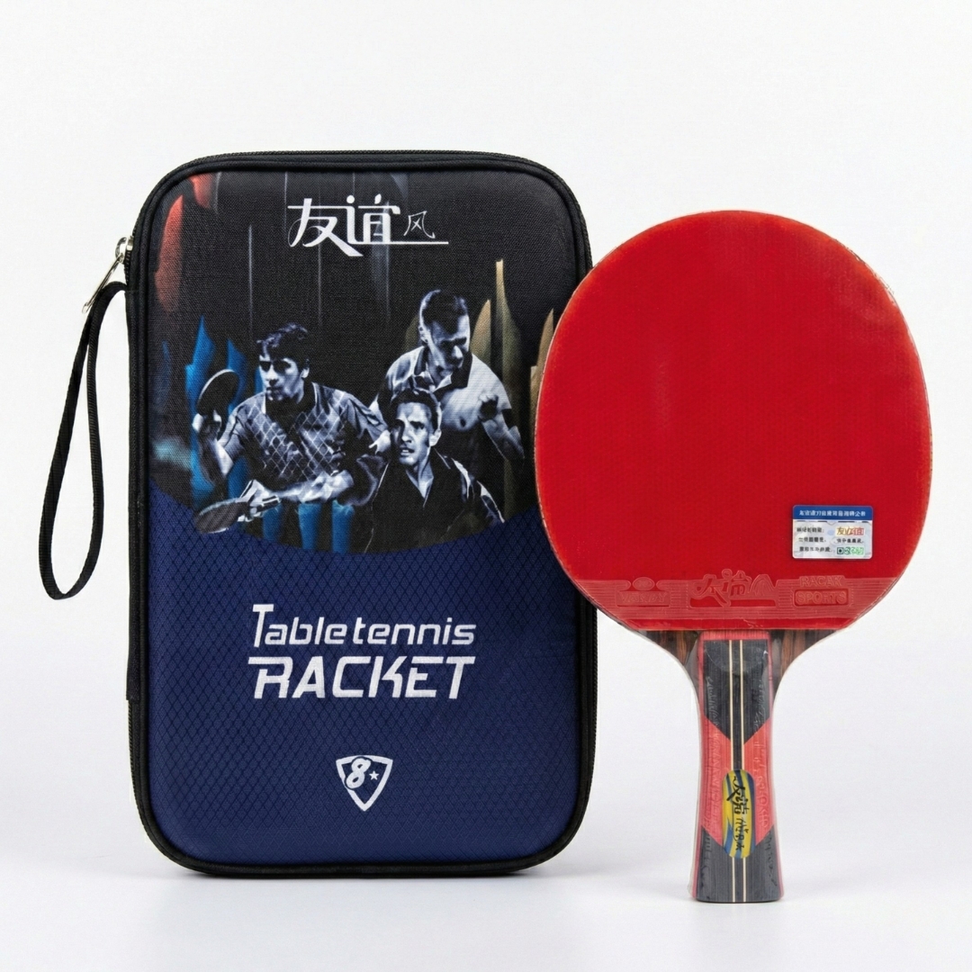 מחבט פינג פונג מקצועי + תיק נשיאה - 6