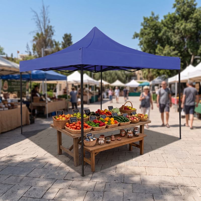 גזיבו מתקפל 3x3 מטר כחול 1